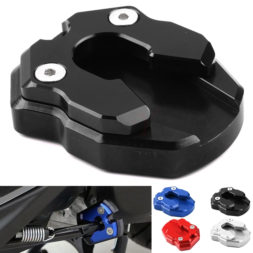 

Motorcycle Kickstand Foot Side Stand Extension Enlarger Pad Support Plate For Yamaha Nmax155 2015-2016 XMAX 300 2017 2018