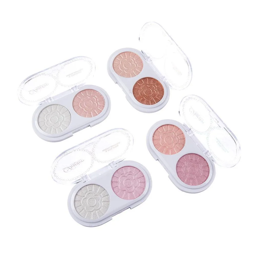 Natural Long Lasting Whitening Concealer Foundation Oil Control Matte Blush Rouge Contour Powder Cake