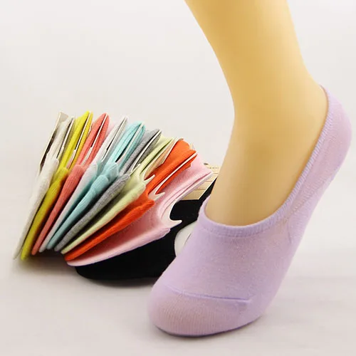 5 colors randomM 5 пара/лот = 10 шт., женские носки-башмачки, летние, противоскользящие, хлопковые, яркие цвета, под прямым углом, женские носки Модные - Цвет: 5 colors randomM