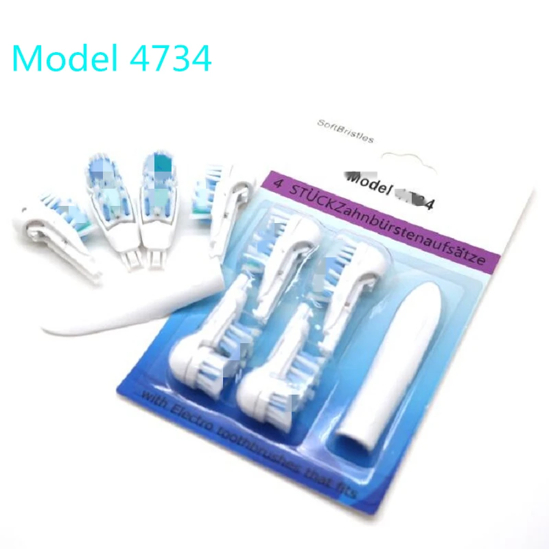 Discount Battery Toothbrush-Head Oral-B Dual-Clean Soft Ce for Replacement Bristles 4pcs/Pack NjoGklex