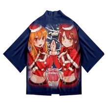 

Remake Our Life Oversize Japanese Kimono Men Samurai Costume Clothing Loose Anime Clothes Male Casual Outerwear