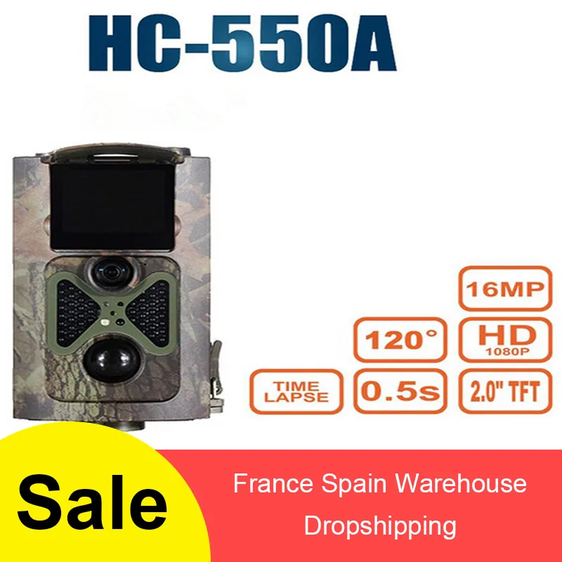 

HC-550A Scouting Hunting Camera HC550A HD Infrarouge 1080P 16MP Photo Video Camera Wildlife Surveillance Night Vision Game