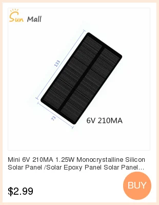 Поли панели солнечных батарей 5,5 V 100MA для DIY научно-технического производства фотогальванических панелей s 84*55 мм