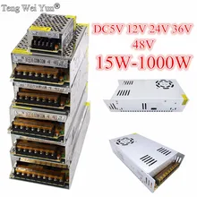 DC12V 13,8 V 15V 18V 24V 27V 28V 30V 32V 36V 42V 48V 48V 60V 360W 600W 1000W de conmutación de la fuente de alimentación transformador AC DC SMPS