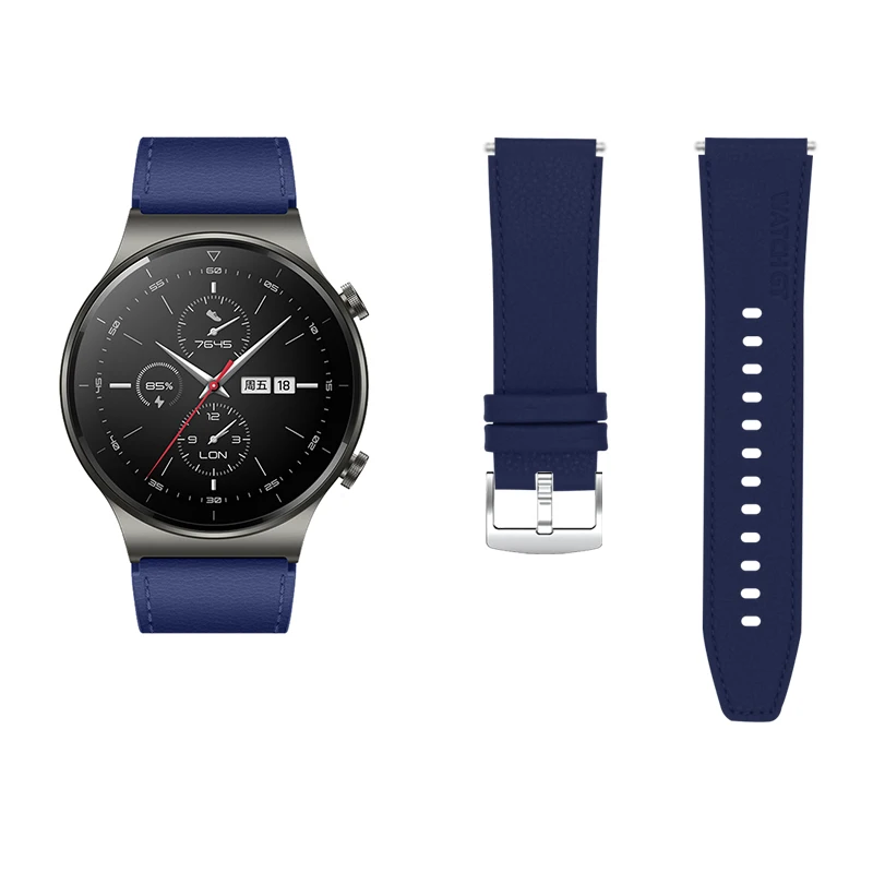 Кожаный ремешок для Huawei Watch GT 2 Pro сменный Браслет наручных часов GT2 аксессуары |