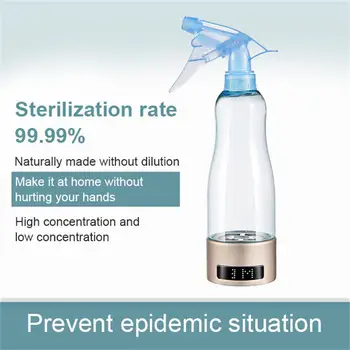 

Portable USB Disinfection Water Electrolytic Disinfection Machine Hypochlorous Acid Disinfection Water Maker Home Supplies