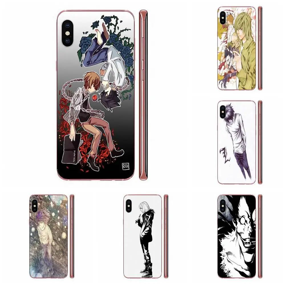 Японский Аниме Манга Death Note L логотип для Sony Xperia Z Z1 Z2 Z3 Z4 Z5 compact Mini M2 M4 M5 T3 E3 E5 XA XA1 XZ