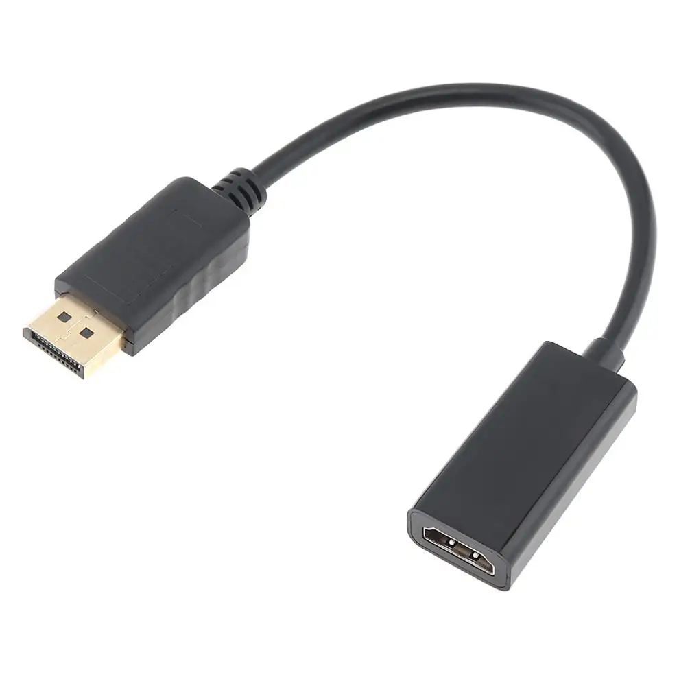 20 см 1080P 4K DP Displaypor к HDMI конвертер Кабель-адаптер мужчин и женщин конверсионная линия коммутатор подходит для hp/DELL/Macbook