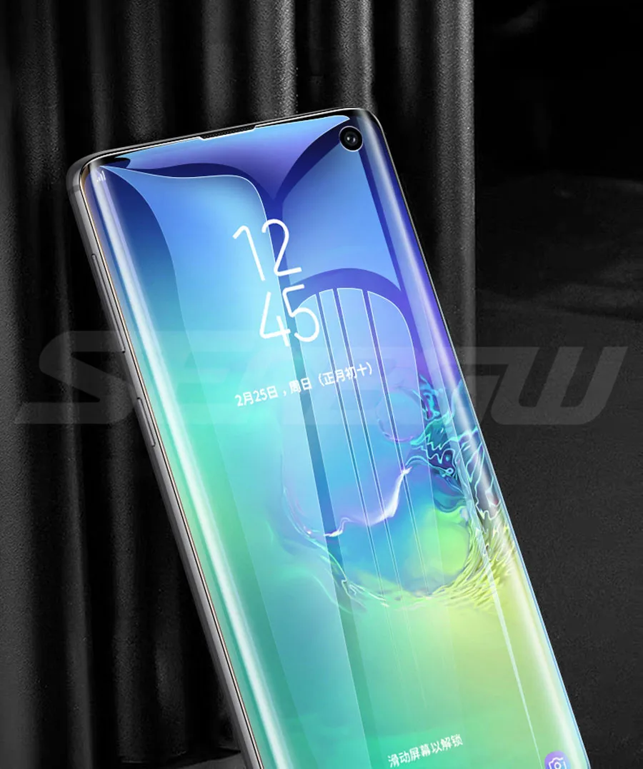 30D полное покрытие мягкая Гидрогелевая пленка для samsung Galaxy S10 S9 S8 Plus Защита экрана для samsung S10 5G S10e Note 9 A6 A8