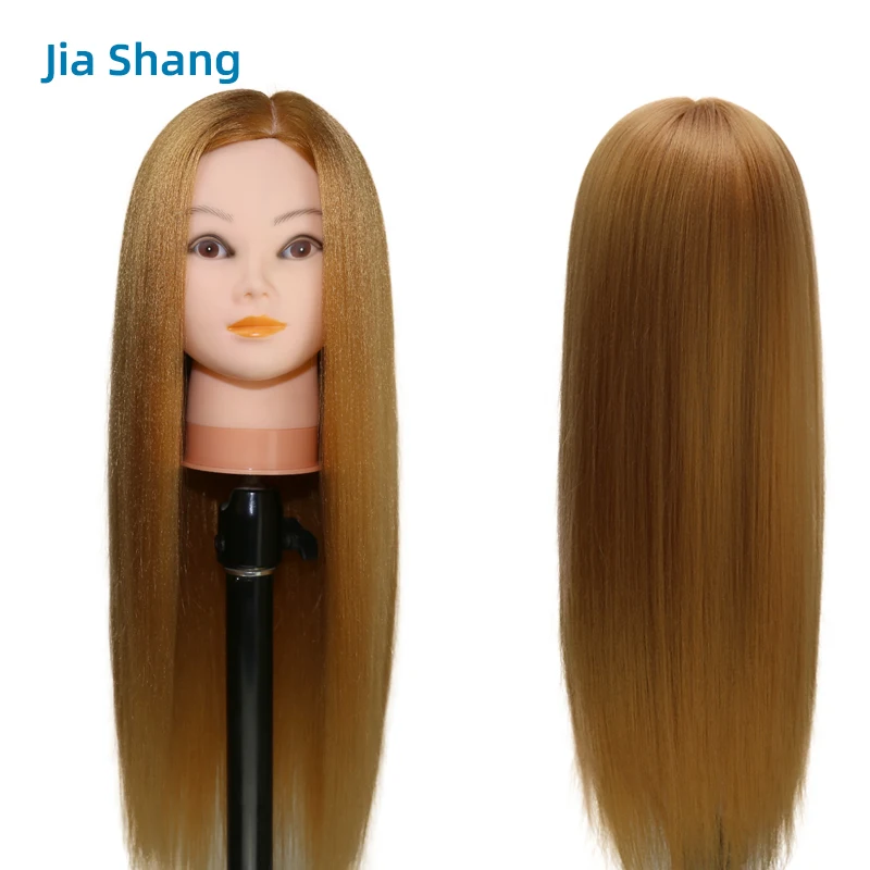 Doll Head For Makeup Mannequin Head For Makeup Practice Kappershoofd Blond Maniquin Head With Hair Training Head For Hairdresser