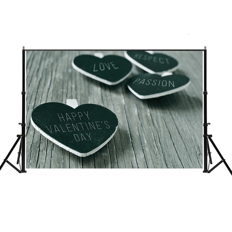 

WHISM Frameless Creative Heart-shaped Background Cloth Photo Cloth -5*3 Feet Furniture Decoration Painting