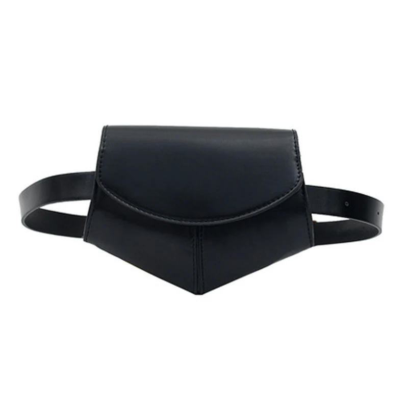 Black Waist Bag Роскошная поясная сумка, Женская поясная сумка, серпантин, поясная сумка, сумка для живота, ремень, нагрудная сумка, кожа, диско, мини поясная сумка, сумки на плечо - Цвет: Black Waist Bag