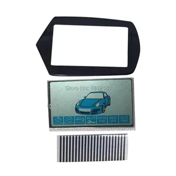 

Wholesale X2 B9 LCD display + B9 Keychain Glass case for Starline B9 Lcd Remote key Keychain KGB FX-7 FX7 EX-8 EX8 Jaguar ez-one