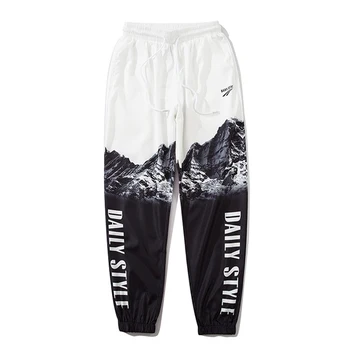 

Men Gradient printed Joggers HipHop Harem Streetwear Pants Casual Trousers Popular Pants 2020 Summer Unisex Oversize Jogger