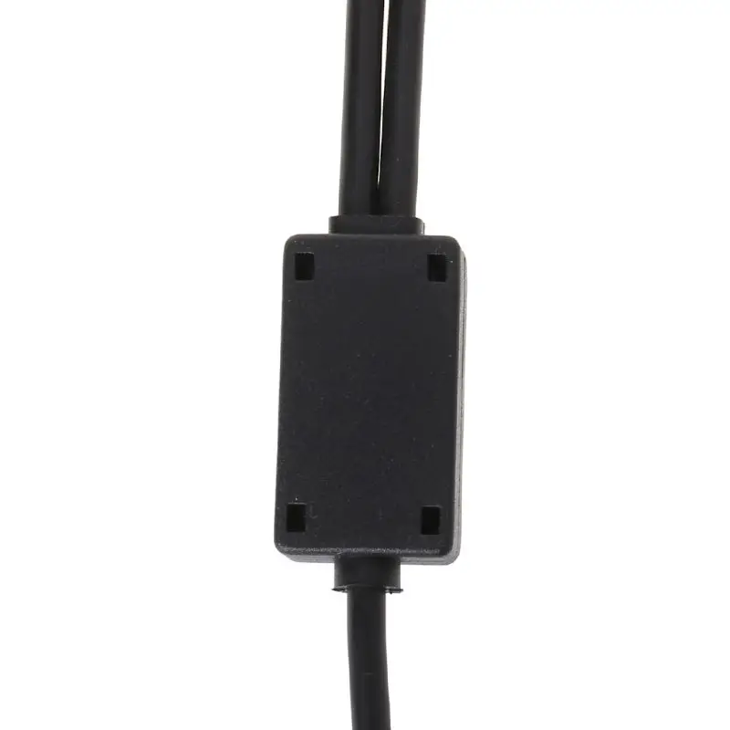 OOTDTY для Airbus XLR для GA Dual Plug 5 Pin Кабель-адаптер авиационный кабель для наушников комплект