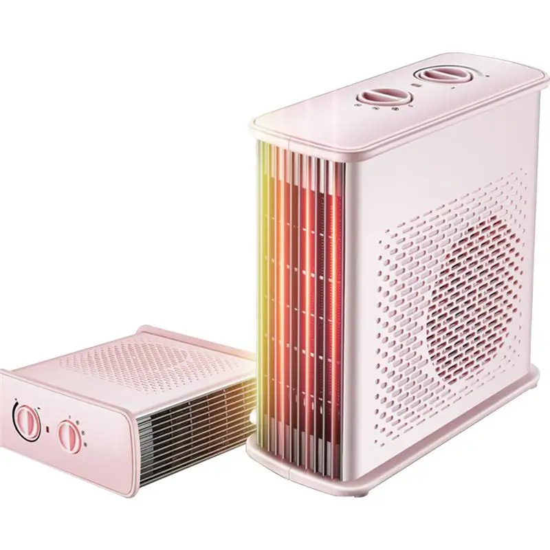 

Electric Heating Fan Portable 3 Gears Adjustable Low Noise Warmer Heater 3s Fast Heating & Overheating Protection&Stepless