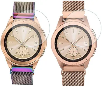 

Milanese Watch Band For Samsung Galaxy Watch 46mm and Gear S3 Frontier Classic Strap with Screen Protector For Galaxy Watch 42mm