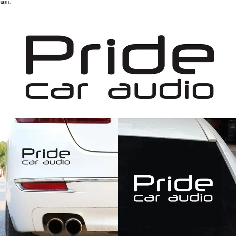 

Universal Creative Pride Car Audio Reflective Waterproof Car Sticker Decal