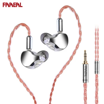 

2019 FAAEAL-Hibiscus 10mm Carbon Diaphragm Dynamic Driver In Ear Earphone HIFI DJ Sport Earphone Earbuds Detachable 2PIN Cable