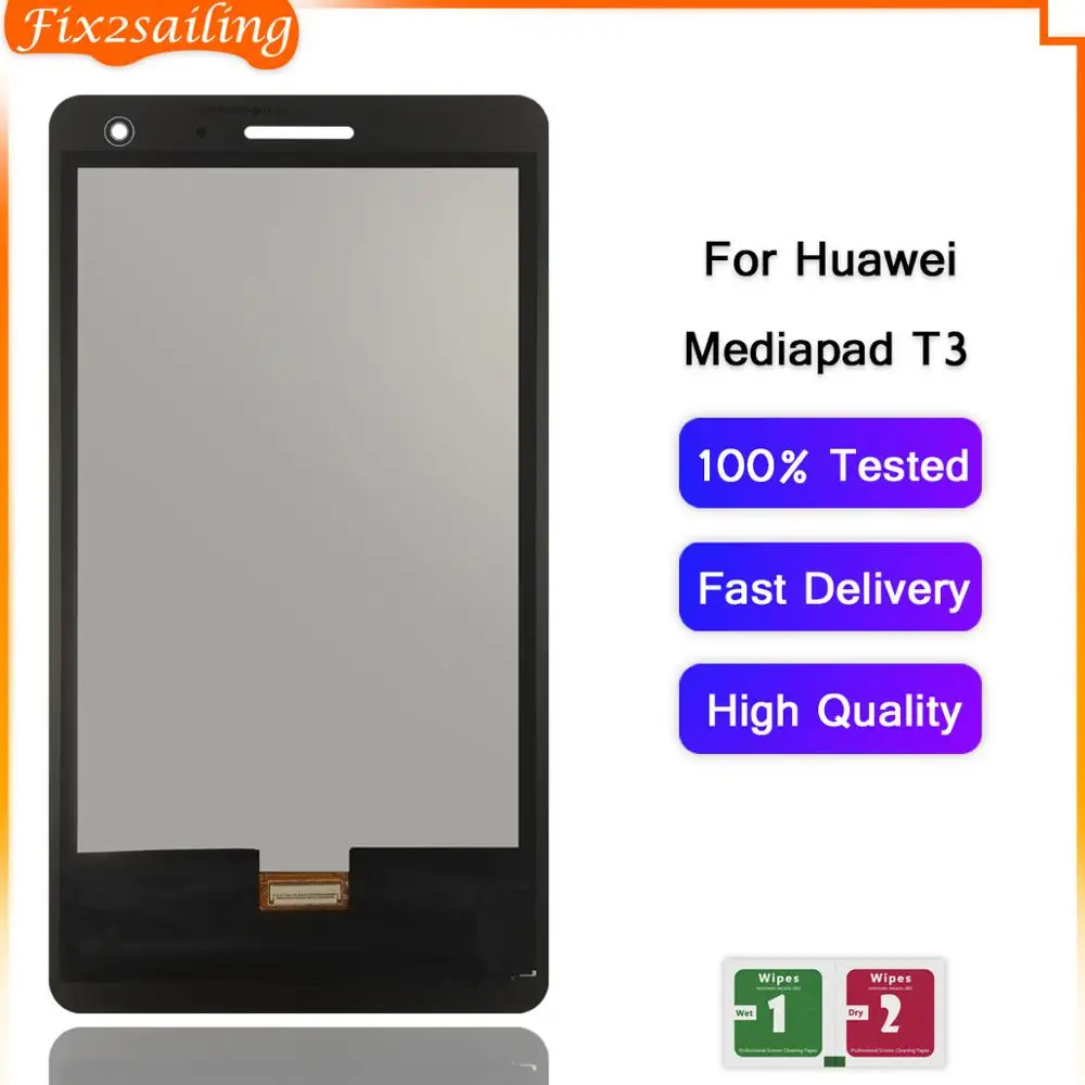 Для Huawei Mediapad T3 7 0 ЖК дисплей сенсорный экран дигитайзер в сборе для BG2 W09 U01 3G Wifi