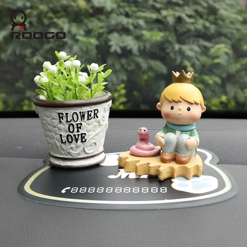 

Roogo Car Shaped Temporary Parking Card Phone Number Card Telephone Number Car Park Stop Automobile Accessories Car-styling