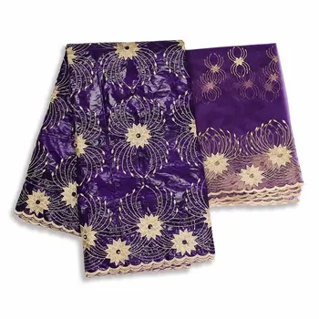 

shampoo bazin riche fabric jacquard brocade fabric purple african lace fabric basin riche gele headtie high quality 7yard