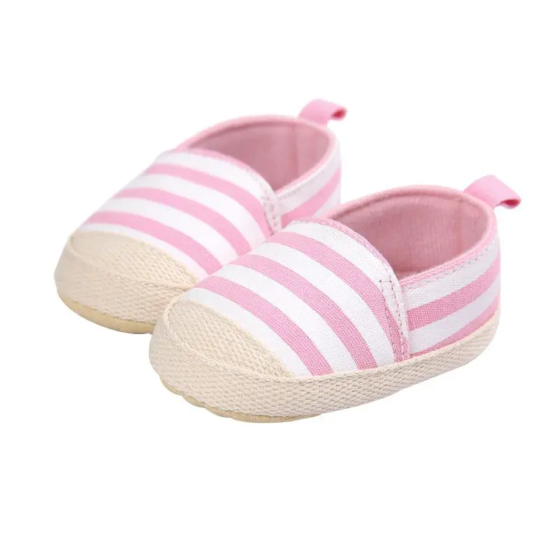 Обувь в полоску для новорожденных мальчиков; милая обувь для малышей; обувь для малышей на мягкой подошве
