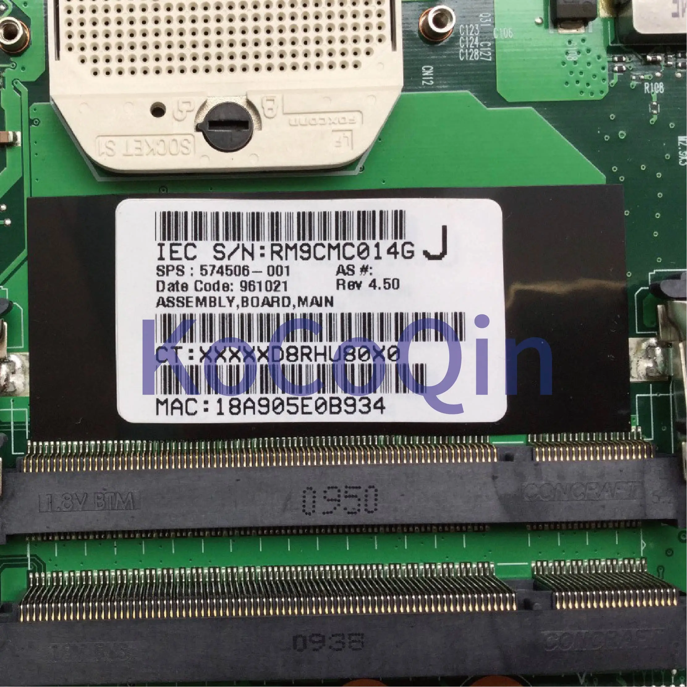 KoCoQin 574506-001 для hp ProBook 4515S 4416S placa base de computadora portatil notebook PC DDR2 CHIP de vatideo 216-0728020