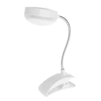 

2020 New Coming KINGSHAN LED Table Lamp Clip Desk Lamp LED Reading Study Bed Laptop Desk Bright Light Drafting Table Lamp Portab