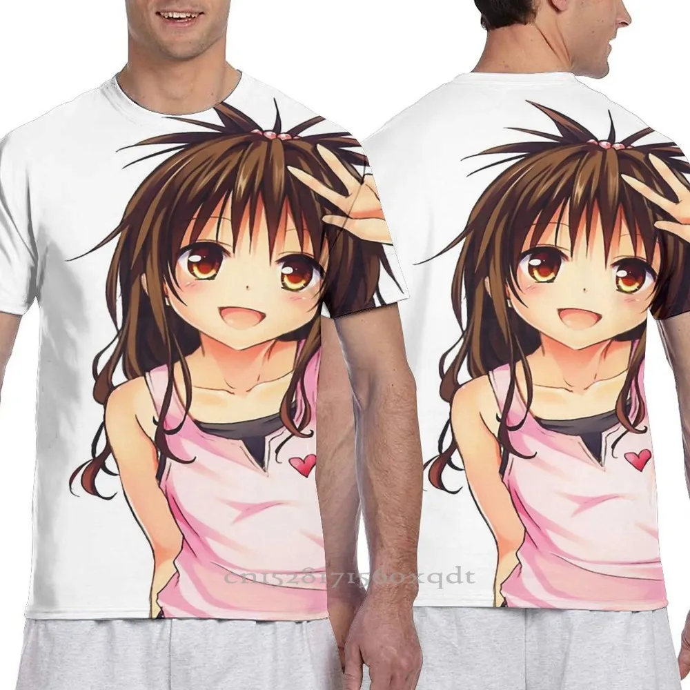 Мужская футболка Mikan Yuuki Kawaii женская с принтом модная для девочек топы мальчиков