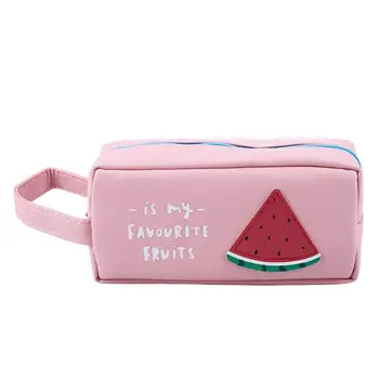 

Creative simple and lovely fruit pencil case male and female junior high school students small fresh large capacity stationery b