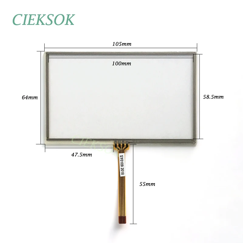 4.3 inch touch SY0109 105x64mm 1