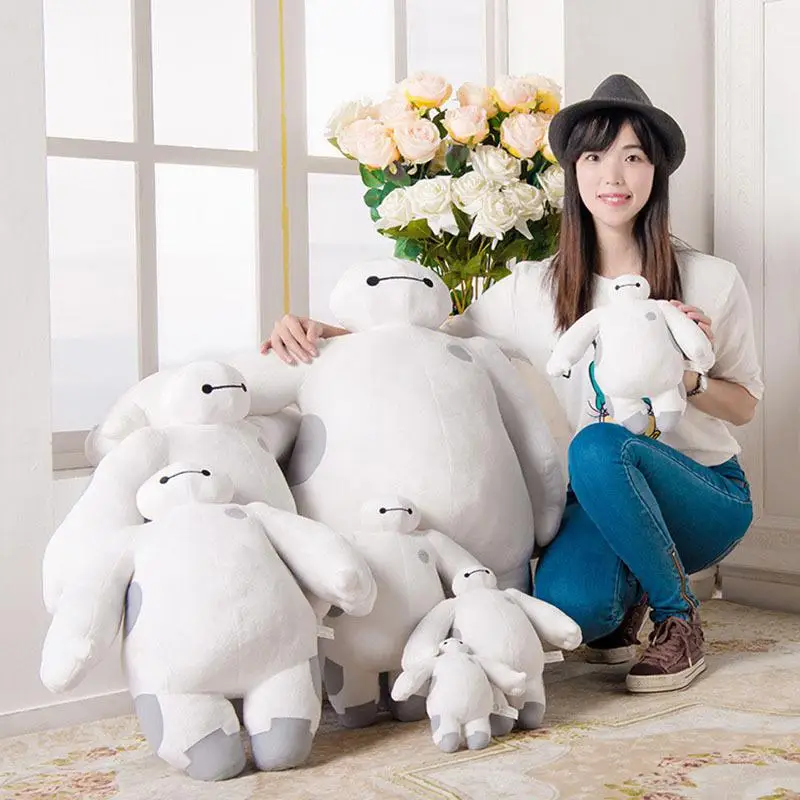 Игрушечная плюшевая кукла Baymax из мультфильма Большой Герой 18-58 см | Игрушки и