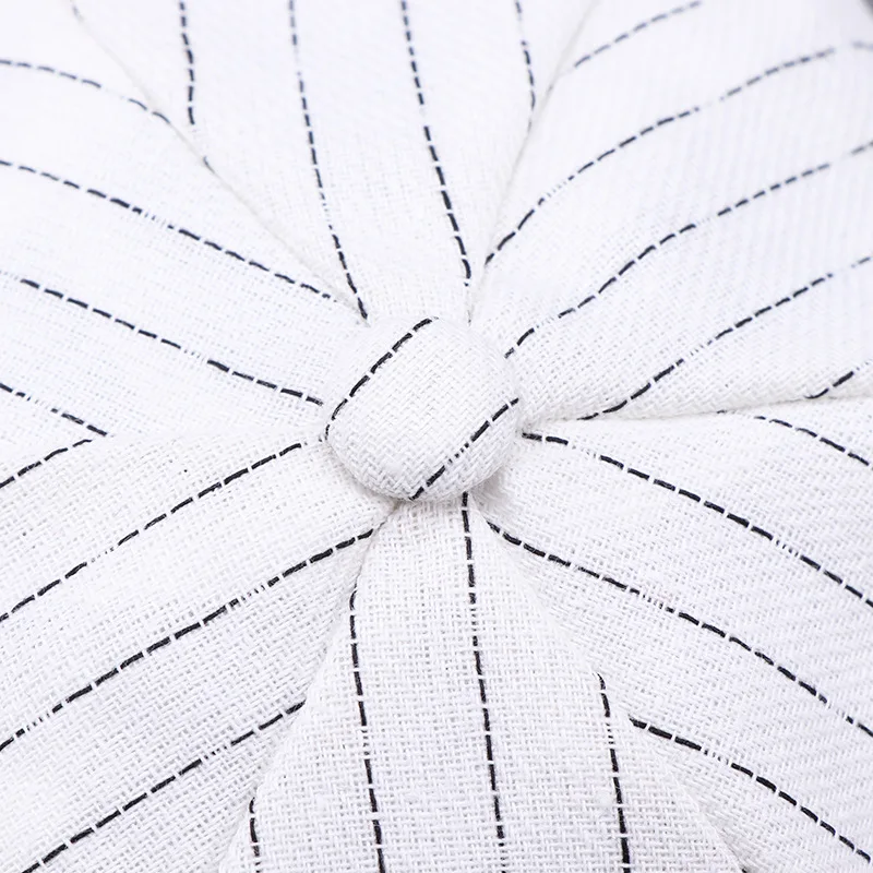 Fashion Baby Boy Hat Cotton Striped Baby Cap Kids Hat for Girls Boys Vintage Newsboy Baby Hat 1PC