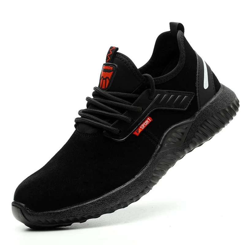 Неубиваемая обувь; Мужская Безопасная рабочая обувь со стальным носком ...