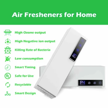 

Portable Air Purifier O3 Generator Odor Remove Fresh for Bathroom Kitchen Home HUG-Deals