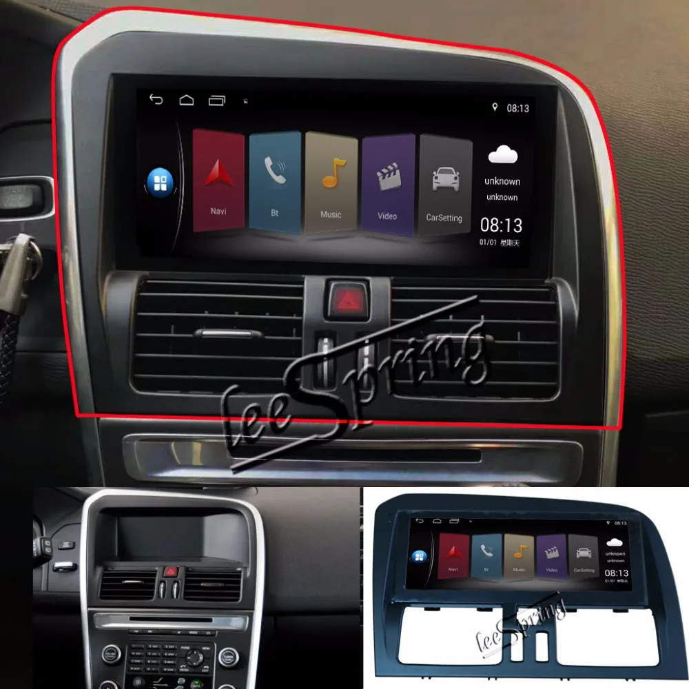 8 дюймовый обновленный оригинальный автомобильный CD плеер для VOLVO XC60 GPS навигация