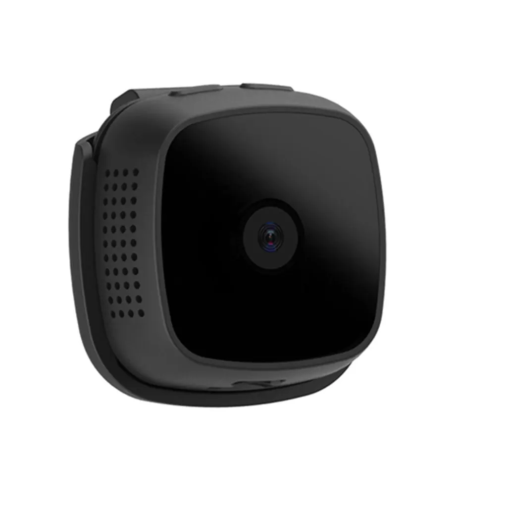 Black Мини-камера с разрешением 720P Wifi домашняя видеокамера Беспроводная портативная видеокамера - Цвет: Black