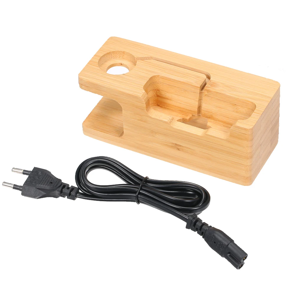 USB зарядное устройство деревянная зарядная станция настольная подставка для i watch