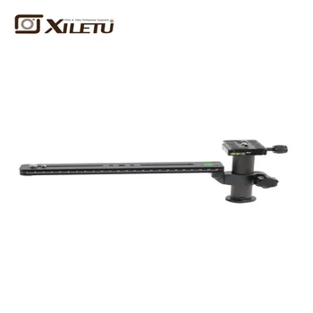 

Xiletu LTB-250 Stable Birding Telephoto Lens Bracket Connecting Tripod Monopod Ball Head With Clamp Plate Length330