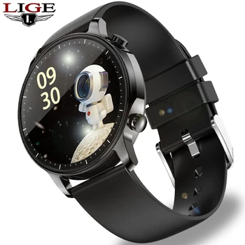 

LIGE New Smart Watch Realtime Weather Forecast Activity Tracker Heart Rate Monitor Sports Ladies Smart Watch Men For Android IOS