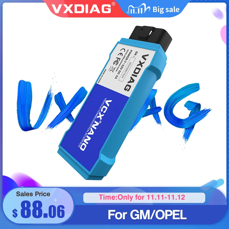 £72.70 Vxdiag Nano For GmChevroletBuick Obd2 Diagnostic Tools Code Scanner Gds2