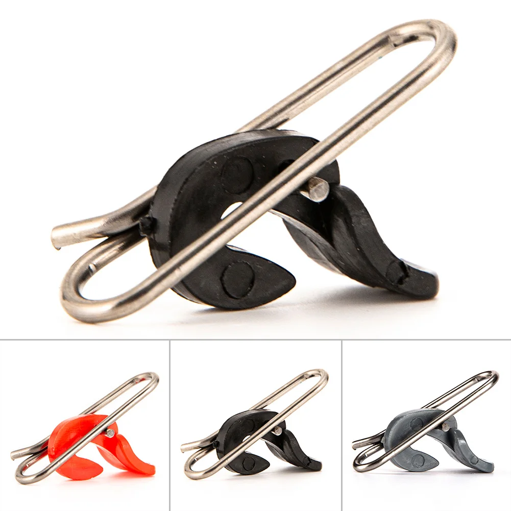 

10pcs Fishing Bait Clips / Hook Bait Release Clip Sea Fishing Accessories Simplifies Rig Construction Full Proof Hook Release