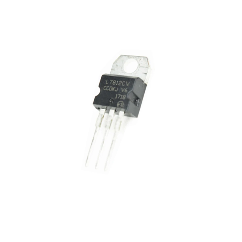 L7812 10PCS/LOT 1.5A/12V TO-220 New and Original IC Chipset MOSFET MOSFT TO220 Three-Terminal Voltage Stabilizer