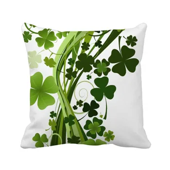 

Clover Tree Ireland St.Patrick's Day Throw Pillow Square Cover