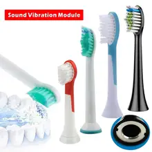 4 шт./лот HX6064 Вибрирующая зубная щетка Сменная головка для Philips Sonicare proresyota Xiaomi HX6013