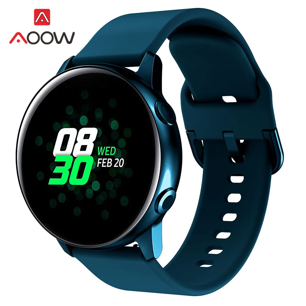 20 мм силиконовый ремешок для часов для samsung Galaxy Watch Active 42 мм Garmin Huami Amazfit bip huawei сменный Браслет