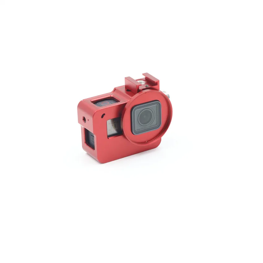 Сплав hero 5 клетка защитный корпус Чехол hero 5 металлическая рамка для GoPro Go Pro hero 5 hero 5 hero 6 Черная Камера