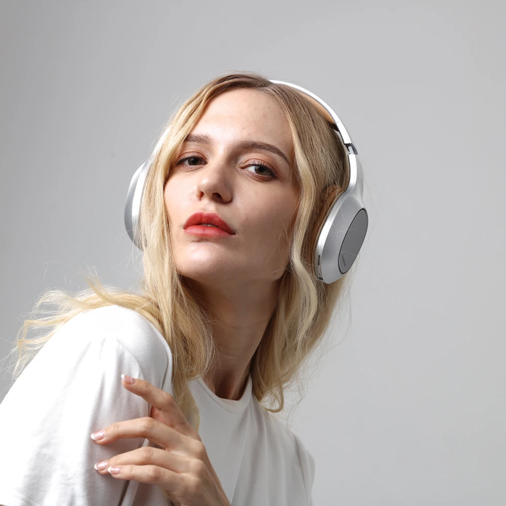 Ausdom Новинка M09 беспроводные Bluetooth наушники стерео гарнитура складная Поддержка TF