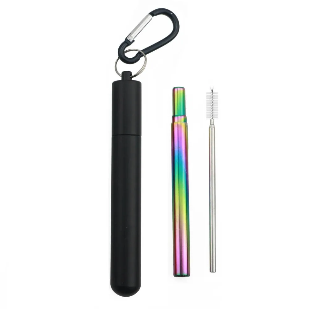 Portable-Telescopic-Drinking-Straw-Set-304-Stainless-Steel-Metal-Straw-Reusable-Travel-Collapsible-Straw-with-Brush(2)